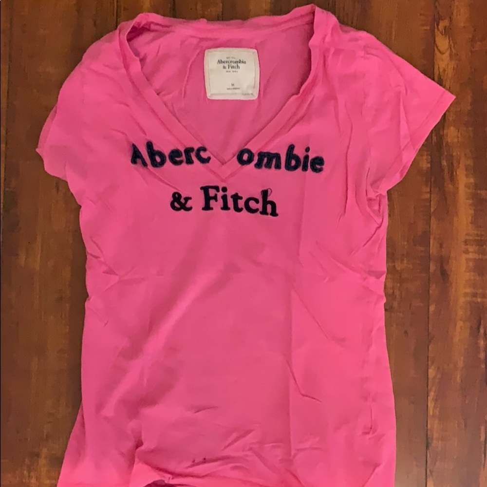 pink A&F T-shirt